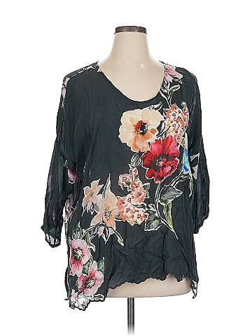 Johnny Was 3/4 Sleeve Blouse (view 1)