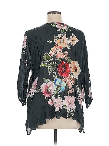 Johnny Was 3/4 Sleeve Blouse (view 2)
