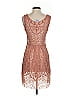 Baraschi 100% Nylon Tan Cocktail Dress Size 0 - photo 2