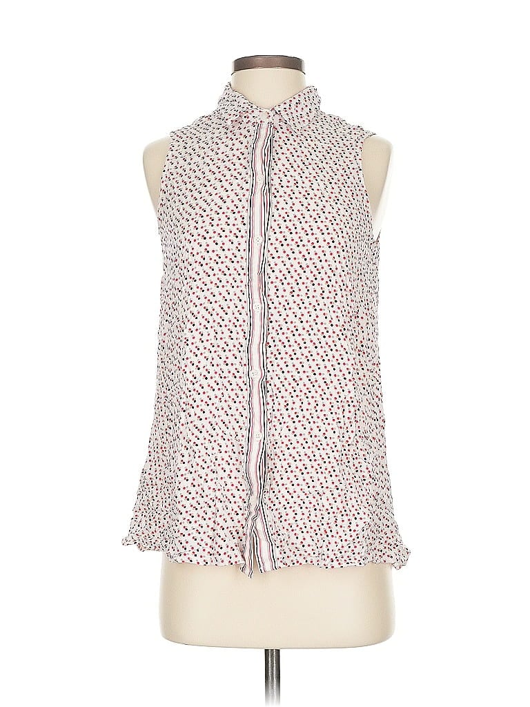 Pre-owned Max Studio Sleeveless Blouse In Pink