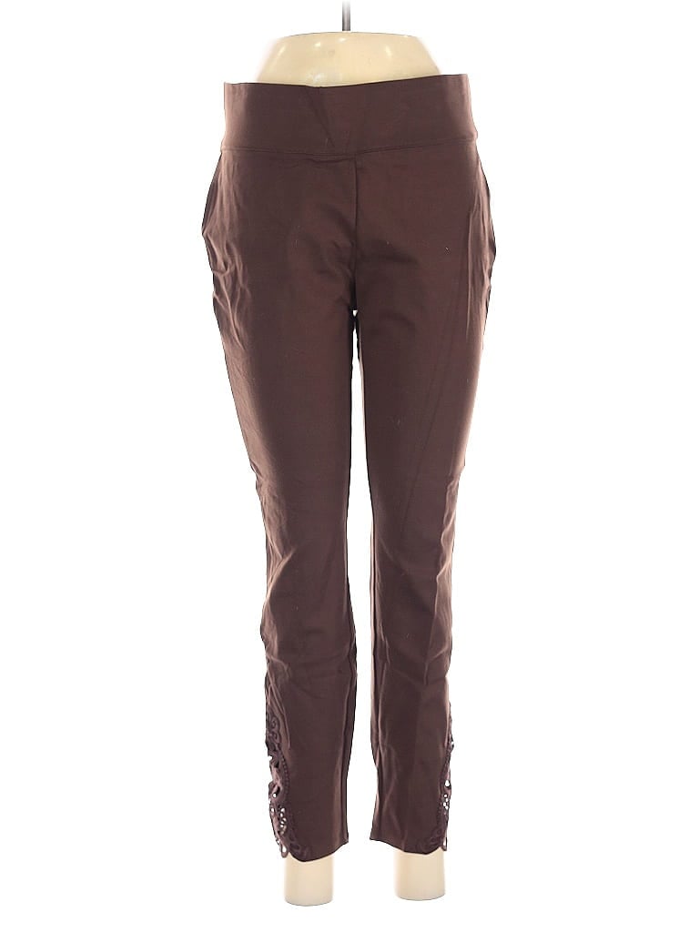 Pre-owned Dressbarn Casual Pants In Brown