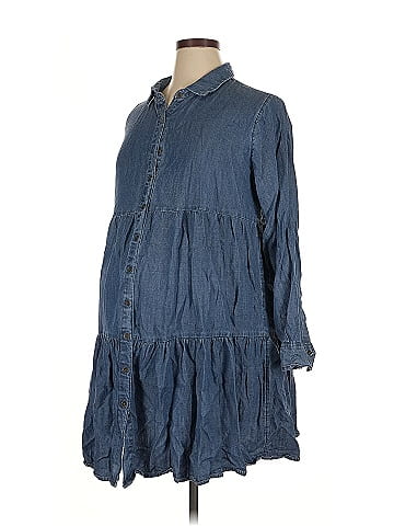 Ingrid + Isabel 3/4 Sleeve Button-Down Shirt (view 1)