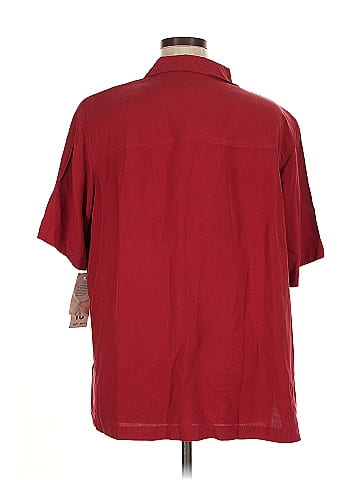 Elisabeth by Liz Claiborne Short Sleeve Silk Top (view 2)