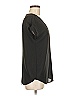 Japna 100% Polyester Black Short Sleeve Blouse Size M - photo 4