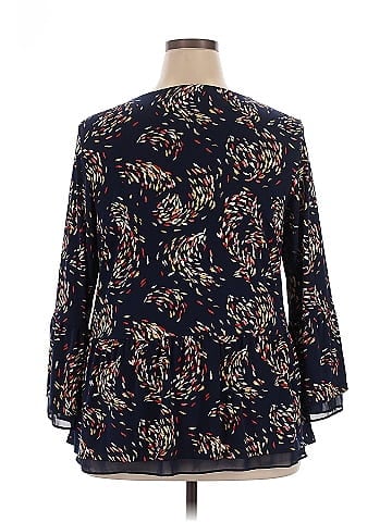 JM Collection 3/4 Sleeve Blouse (view 2)