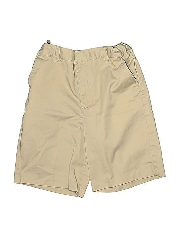 Classroom School Uniforms Khaki Shorts (view 1)