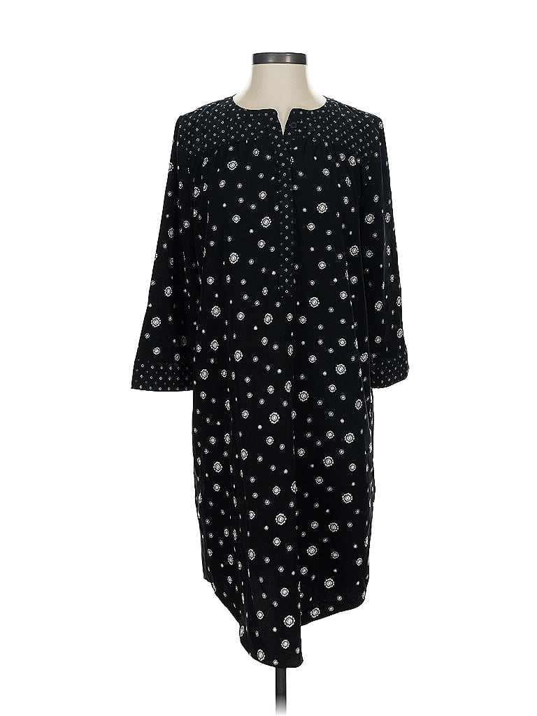 Pre-owned Ann Taylor Loft Outlet Casual Dress In Black