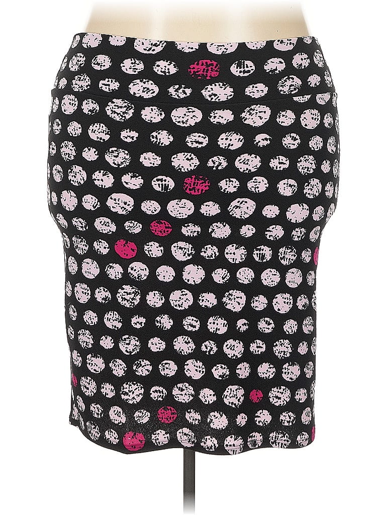 Pre-owned Lularoe Casual Skirt In Black