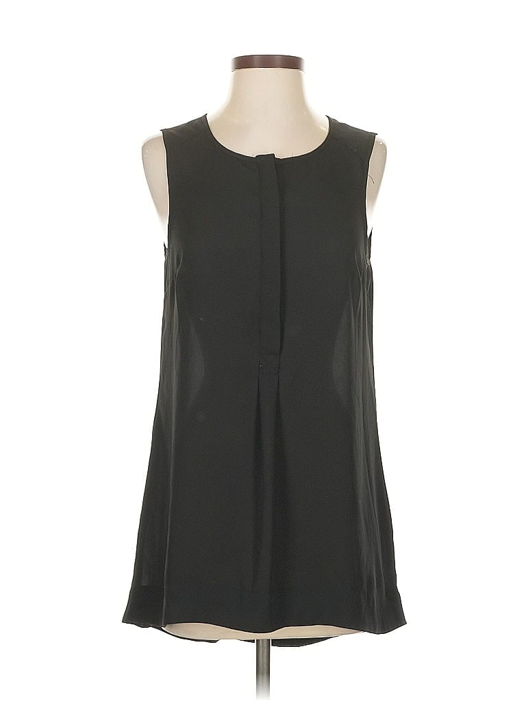 Pre-owned Daniel Rainn Sleeveless Blouse In Black