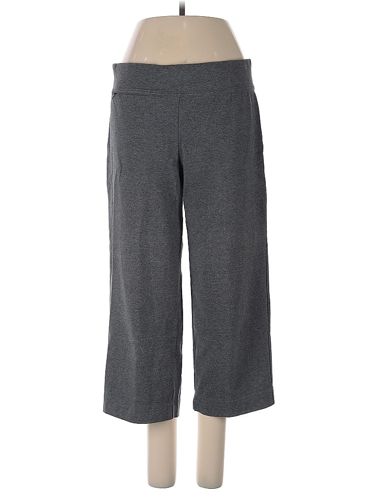 Pre-owned Lands' End Dress Pants In Gray