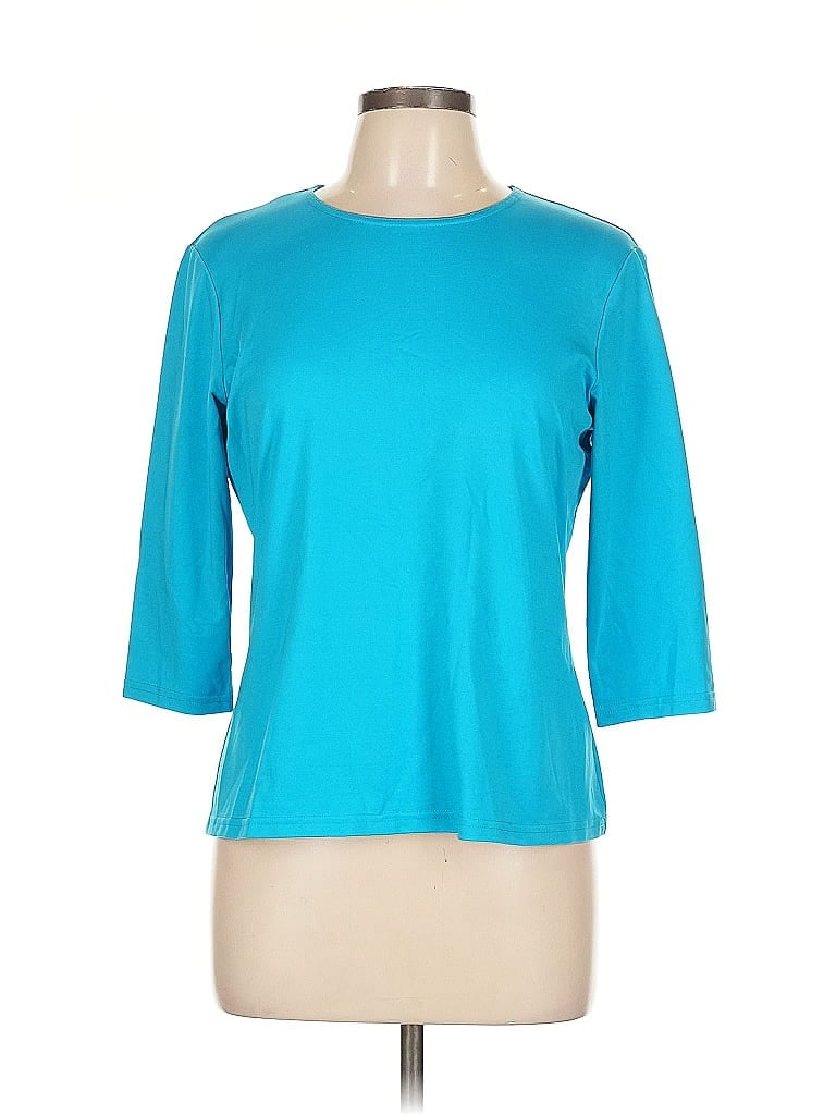 Worth Teal 3/4 Sleeve T-Shirt Size L - photo 1