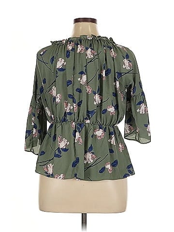 Say What? 3/4 Sleeve Blouse (view 2)