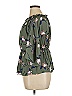Say What? 100% Polyester Green 3/4 Sleeve Blouse Size XL - photo 5