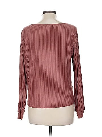 Soho JEANS NEW YORK & COMPANY Long Sleeve Blouse (view 2)
