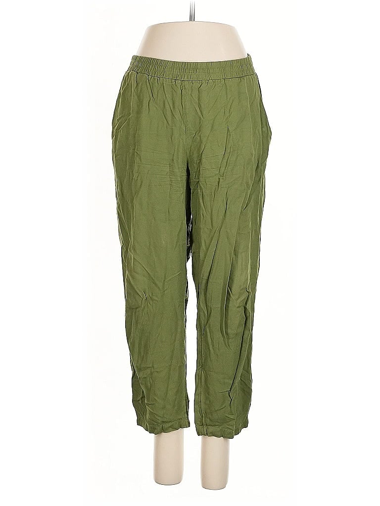 Pre-owned Rvca Cargo Pants In Green