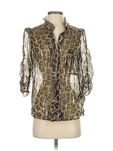 BA&SH 3/4 Sleeve Silk Top (view 1)