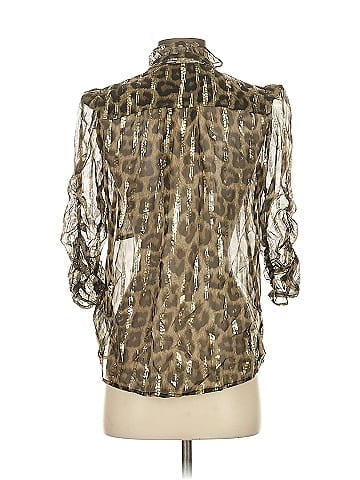 BA&SH 3/4 Sleeve Silk Top (view 2)