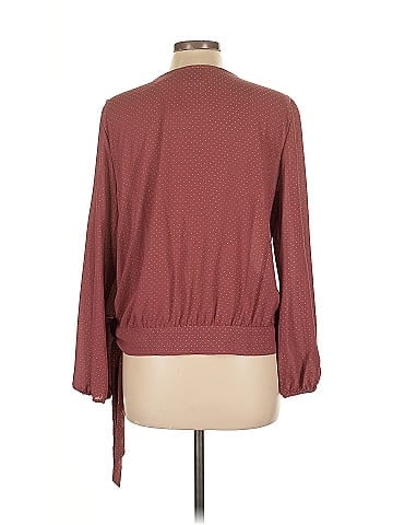 Soho JEANS NEW YORK & COMPANY Long Sleeve Blouse (view 2)