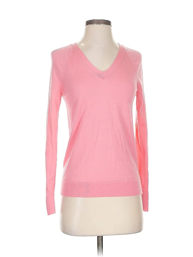 Pre-owned Banana Republic Pullover Sweater In Pink