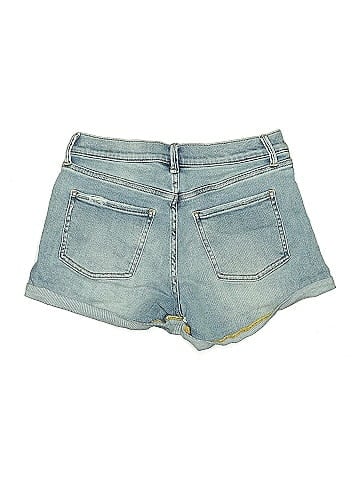 Cosmic Blue Love Denim Shorts (view 2)