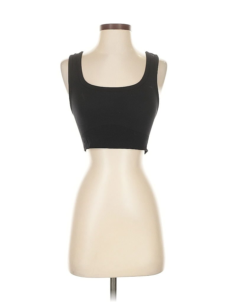 Pre-owned Assorted Brands Tank Top Black Strapless Neckline Tops