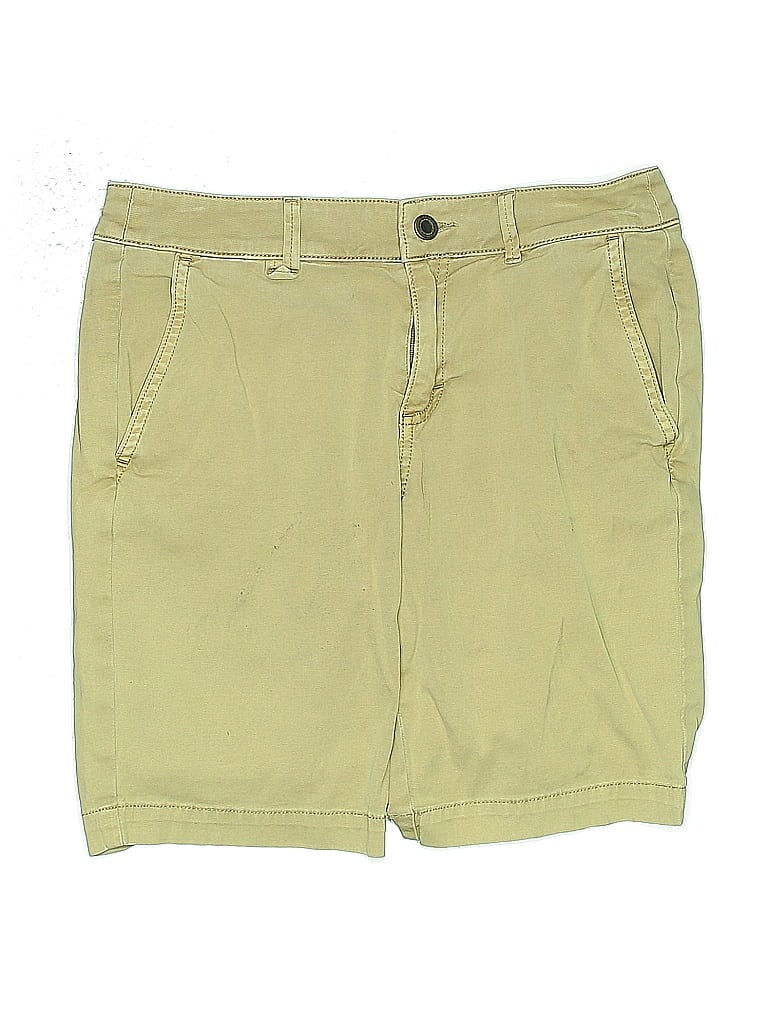 Pre-owned Orvis Khaki Shorts In Yellow