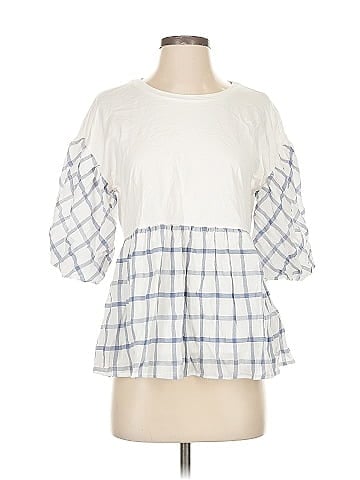 English Factory 3/4 Sleeve Blouse (view 1)