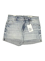 Cosmic Blue Love Denim Shorts