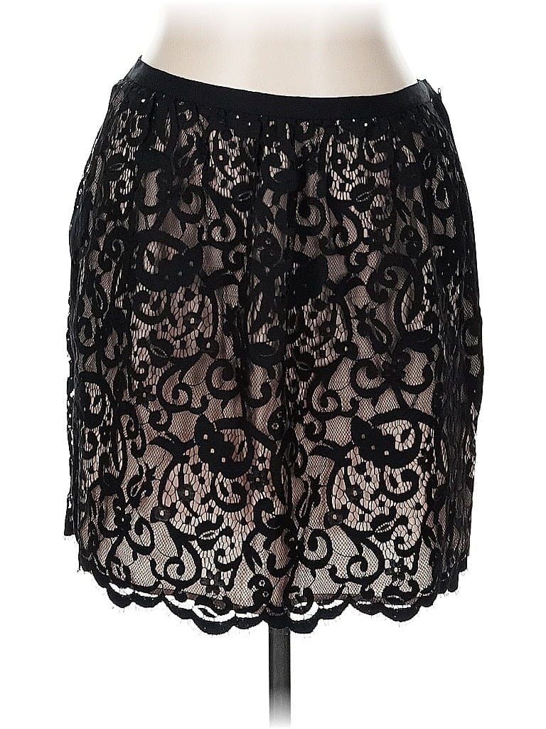 Pre-owned Ann Taylor Loft Casual Skirt In Black