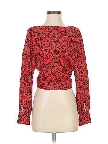Blue Life Long Sleeve Blouse (view 1)