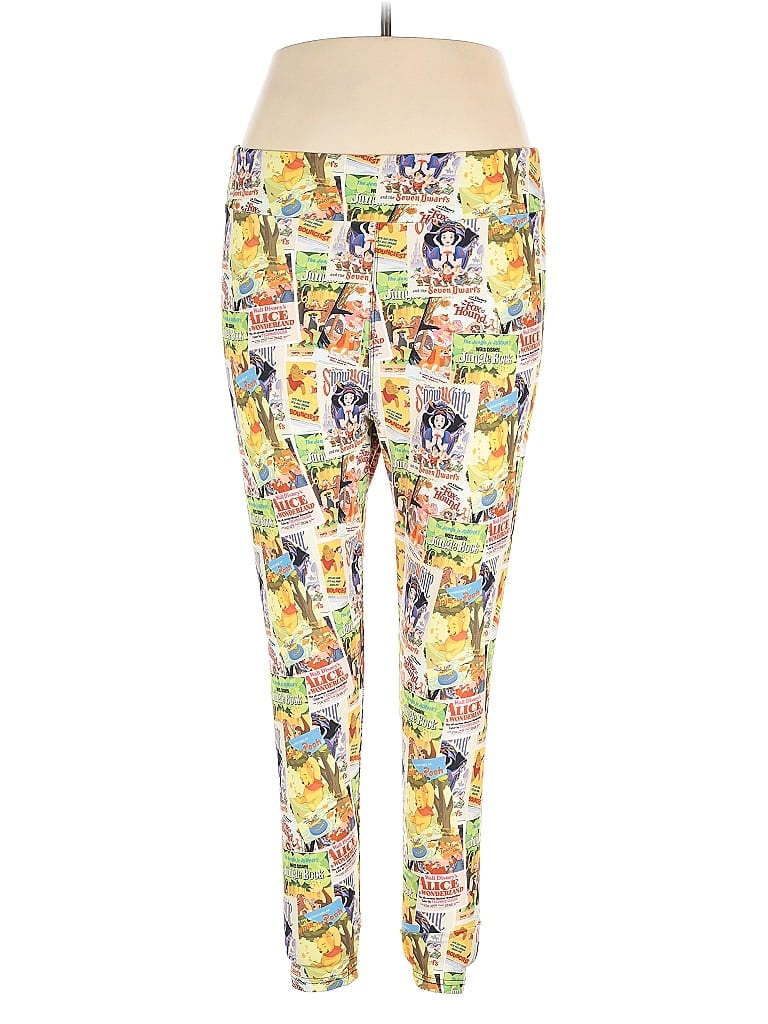 Pre-owned Amelia Rose Casual Pants In Yellow