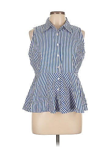 Pomander Place Sleeveless Button-Down Shirt (view 1)