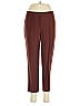 Adam Lippes Brown Wool Pants Size 6 - photo 1