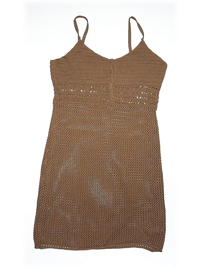Pre-owned Aerie Swimsuit Cover Up In Brown