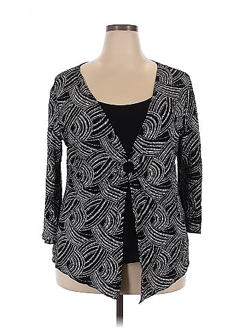 Notations 3/4 Sleeve Blouse (view 1)