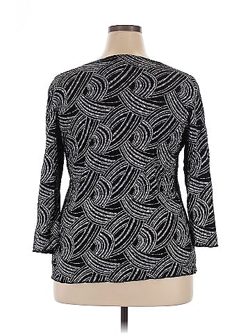 Notations 3/4 Sleeve Blouse (view 2)
