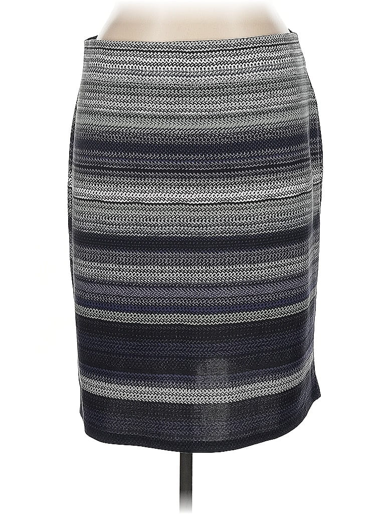 Click to view more detailed imagery on our partner's website Pre-owned Roz & Ali Formal Skirt In Gray