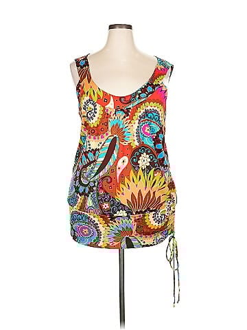 Eyeshadow Sleeveless Blouse (view 1)