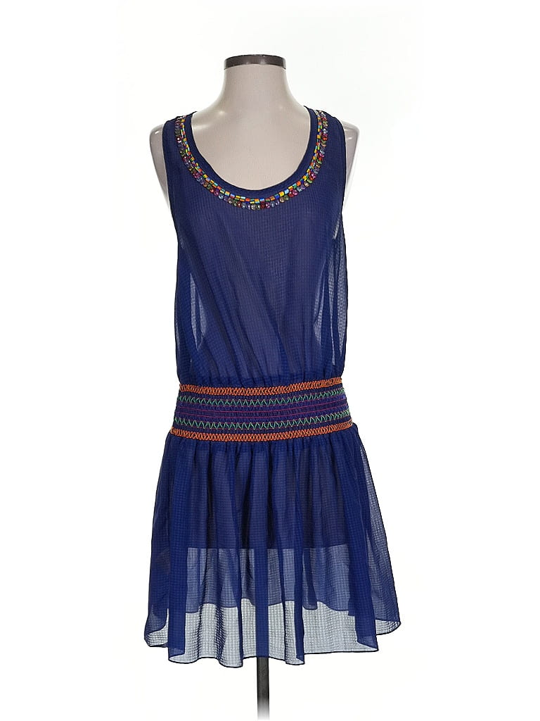 Pre-owned Shoshanna Casual Dress In Blue
