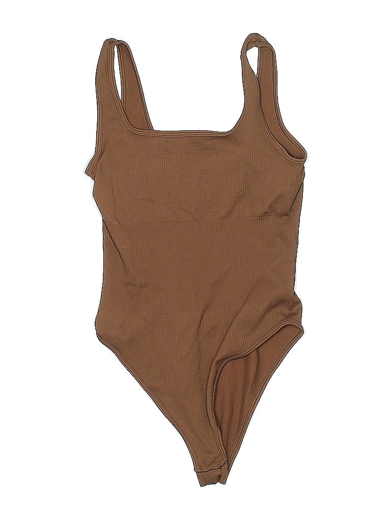 Pre-owned Oqq Bodysuit In Brown