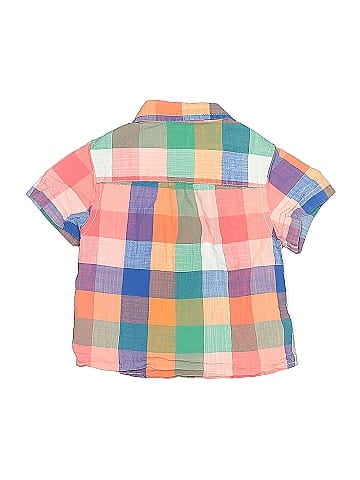 Cat & Jack Short Sleeve Button-Down Shirt (view 2)