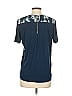 CALVIN KLEIN JEANS 100% Polyester Blue Short Sleeve Top Size S - photo 2