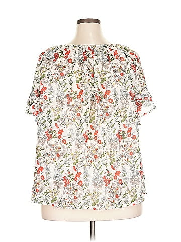 Curve Appeal Short Sleeve Blouse (view 2)