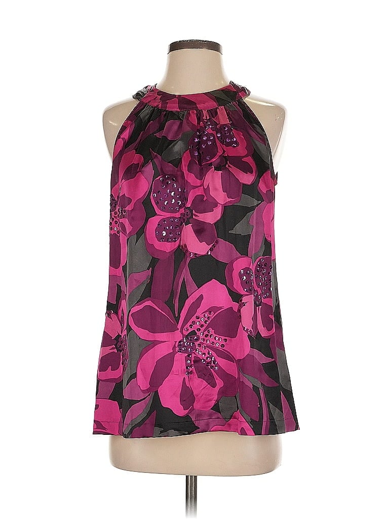 Pre-owned Apt. 9 Sleeveless Blouse In Purple