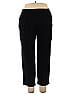 St. John Solid Black Casual Pants Size 14 - photo 1
