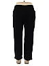 St. John Solid Black Casual Pants Size 14 - photo 2