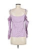 WAYF Purple Long Sleeve Blouse Size M - photo 2