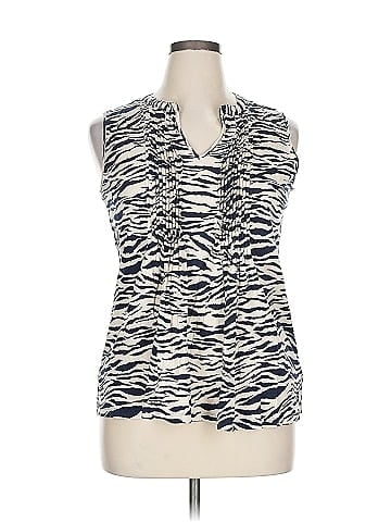 Jones New York Sleeveless T-Shirt (view 1)