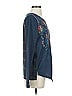 Smash Paisley Blue Pullover Sweater Size S - photo 4