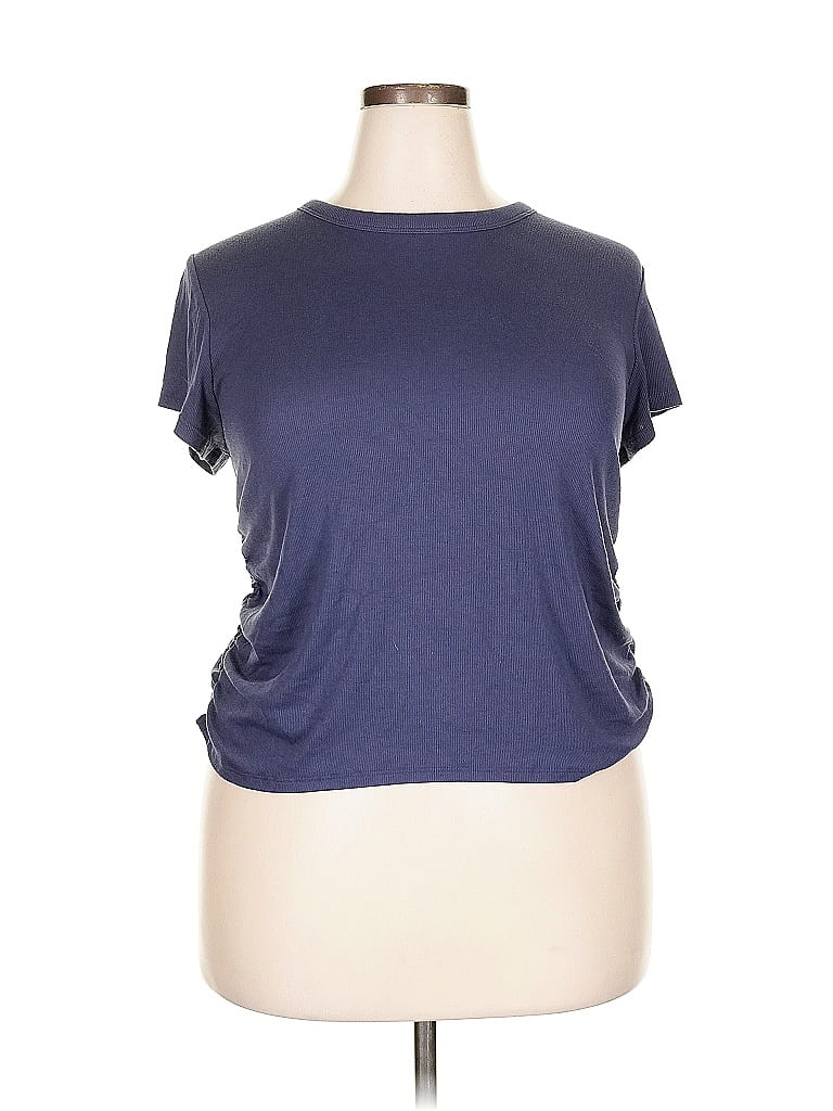 Pre-owned Active By Old Navy Short Sleeve T-shirt In Blue